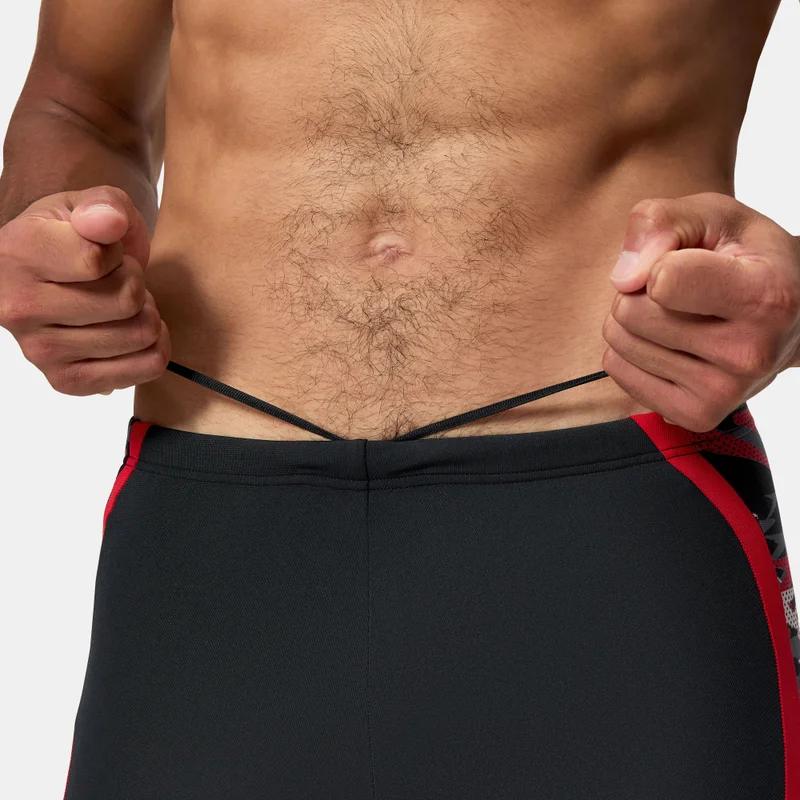 speedo Black Men's Hyperboom Splice Swimming Jammers for Men | Best Price UAE
